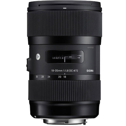 Sigma 18-35mm f/1.8 DC HSM Art Lens Canon EF (Used) - Front View