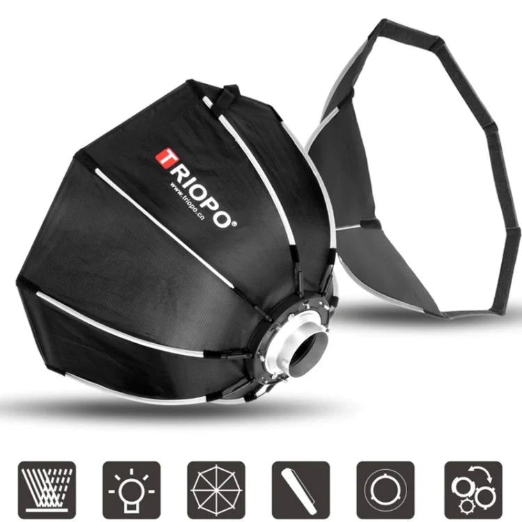 TRIOPO K2-120 120cm Octagon Parabolic Softbox (Bowen Mount)