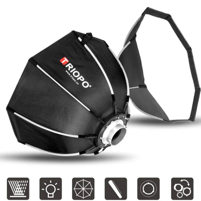 TRIOPO K2-120 120cm Octagon Parabolic Softbox (Bowen Mount)