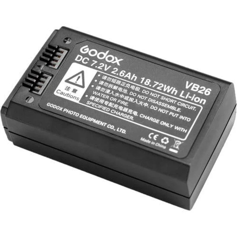 Godox VB26 Lithium Battery for Godox V1 Godox V860III & V850III
